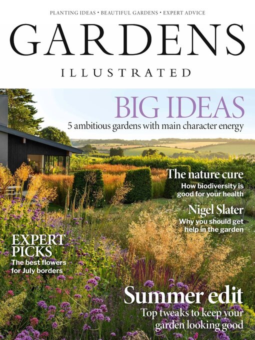 Cover image for Gardens Illustrated Magazine